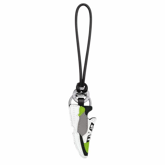 Women/Men Key Rings | Longchamp Freeminder Key Ring Green Light