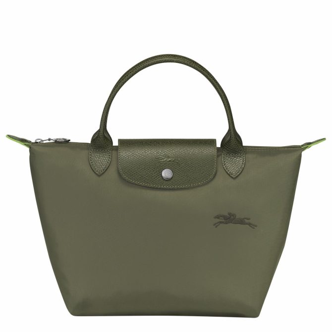 Women Handbags | Longchamp Le Pliage Green S Handbag Forest