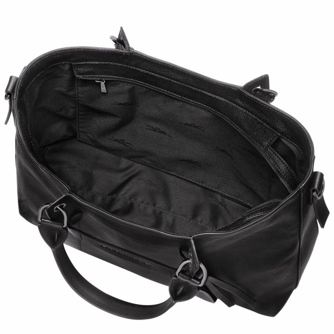 Women Handbags | Longchamp Longchamp 3D L Handbag Black