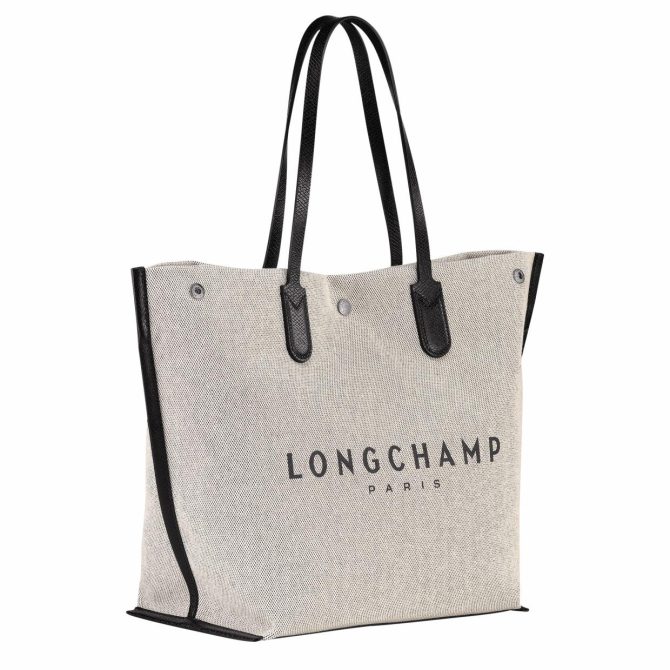 Women Shoulder Bags | Longchamp Essential L Tote Bag Ecru