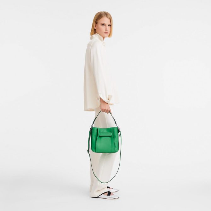 Women Crossbody Bags | Longchamp Longchamp 3D S Crossbody Bag Green