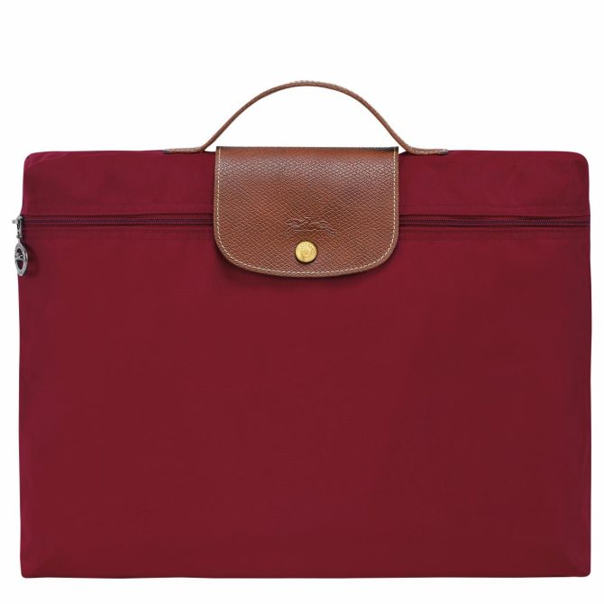 Women/Men Briefcase | Longchamp Le Pliage Original S Briefcase Red