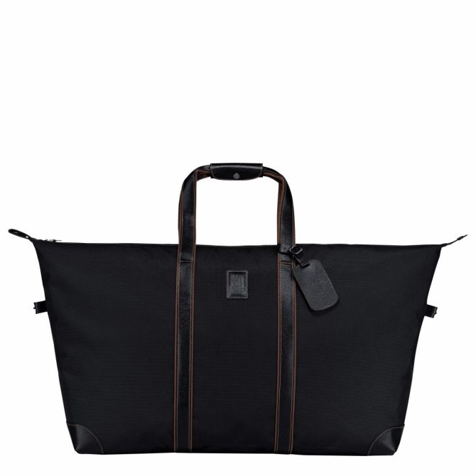 Women/Men Travel Bags | Longchamp Boxford L Travel Bag Black