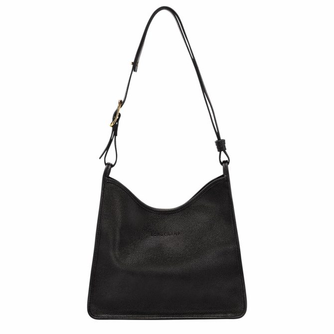 Women Shoulder Bags | Longchamp Le Foulonné M Hobo Bag Black