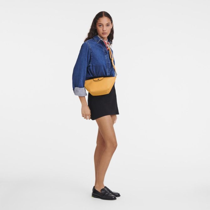 Men/Women Crossbody Bags | Longchamp Le Pliage Xtra XS Crossbody Bag Apricot